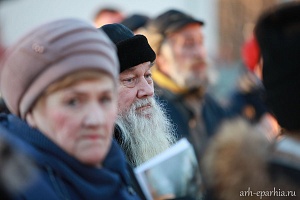Архангелогородцы почтили молитвой жертв советских репрессий